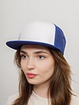 Бейсболка FLEXFIT арт. 6006W (синий / белый)